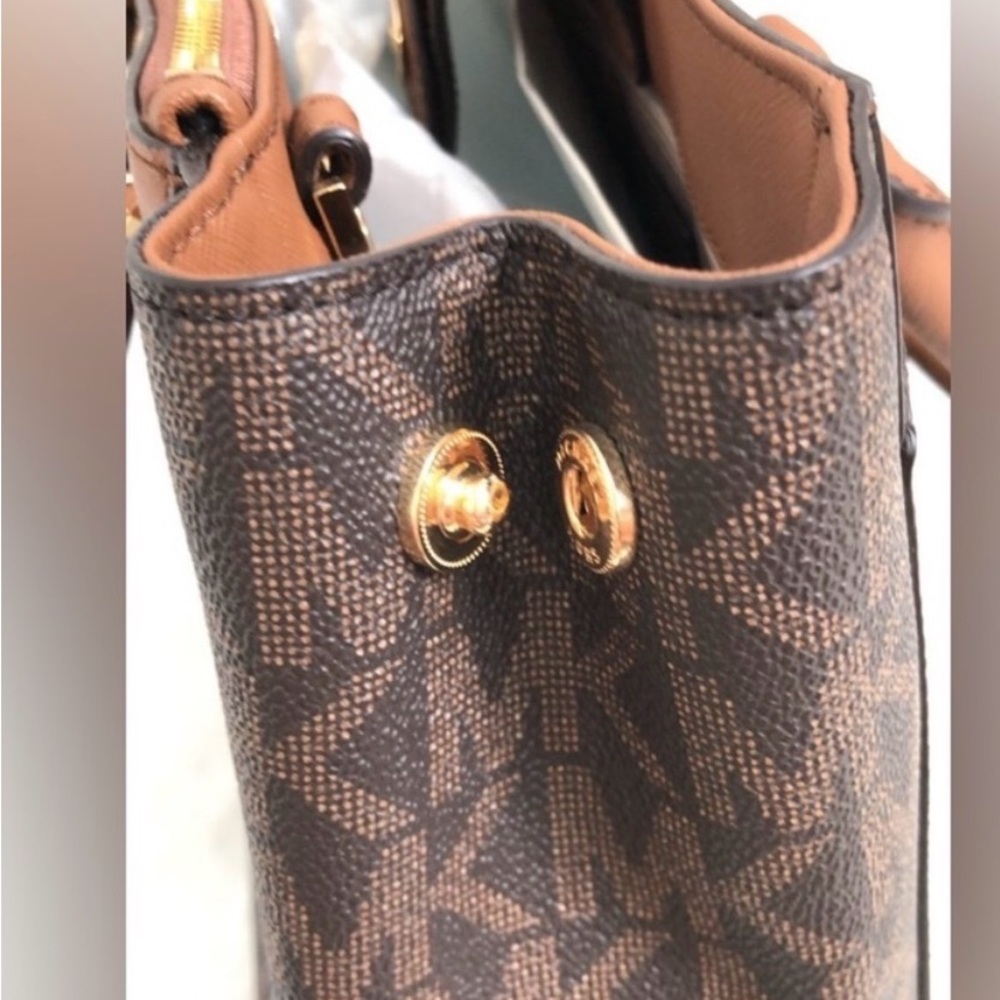 Michael Kors Brown and Tan Satchel - Picture 12 of 12